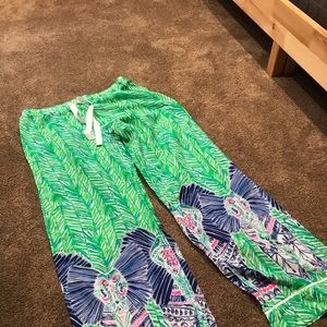 Lilly Pulitzer Printed Pajama Pant! Size Small!